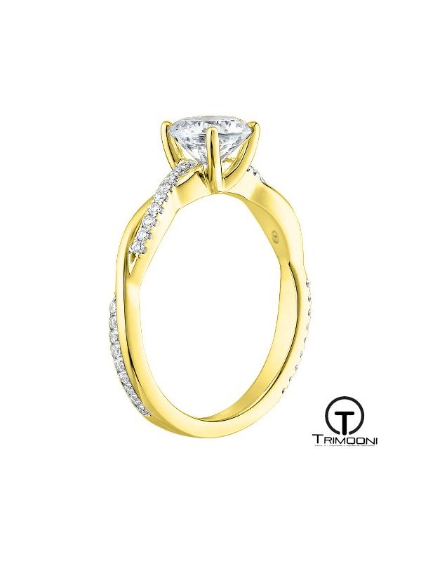 Amad_ACOA || Anillo de Compromiso oro Amarillo Trimooni con Diamante 10000197