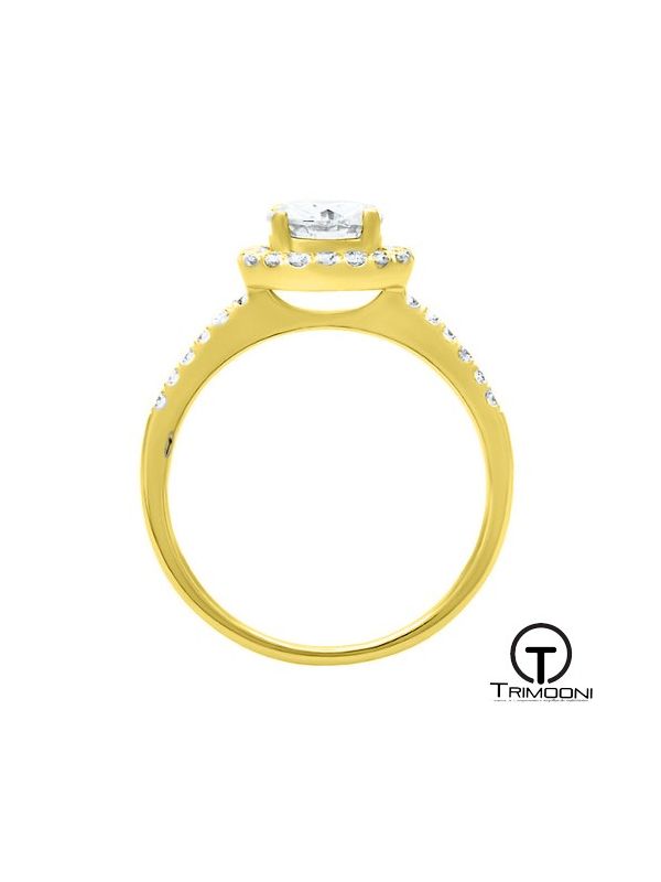 Capeti_ACOA || Anillo de Compromiso oro Amarillo Trimooni con Diamante 10000294