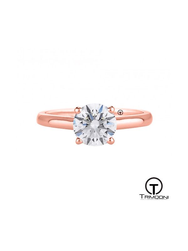 Diec17_ACOR || Anillo de Compromiso oro rosado Trimooni con Diamante 10000243