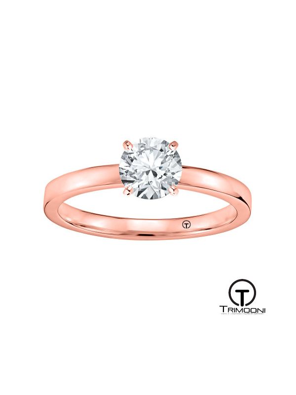 Han_xs_ACOR || Anillo de Compromiso oro rosado Trimooni con Diamante 10000206