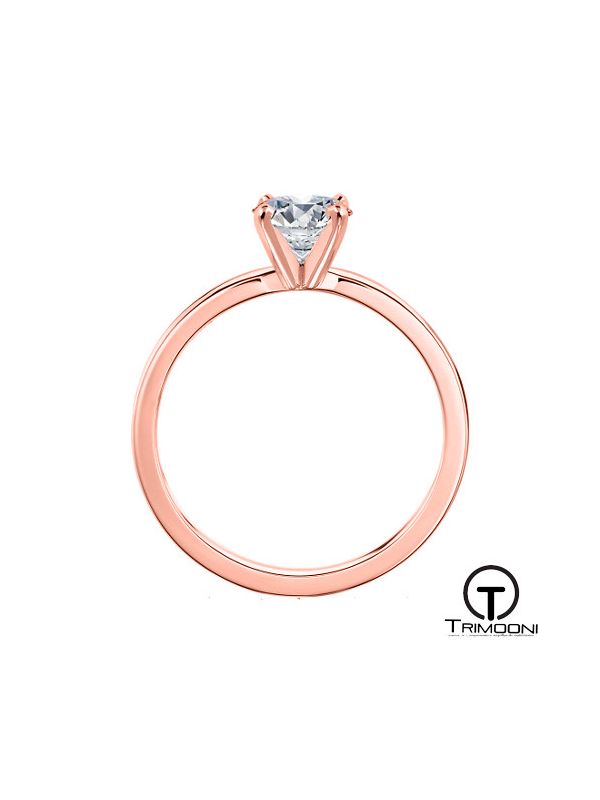 Han_xs_ACOR || Anillo de Compromiso oro rosado Trimooni con Diamante 10000218